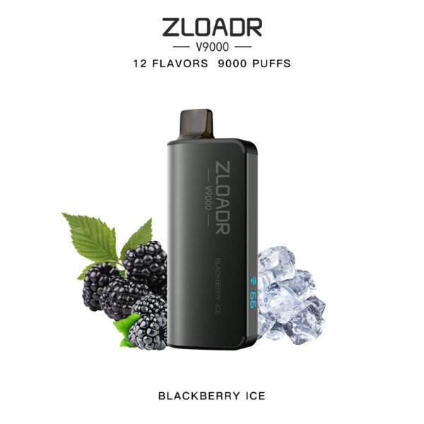 Zloadr V9000 Blackberry Ice