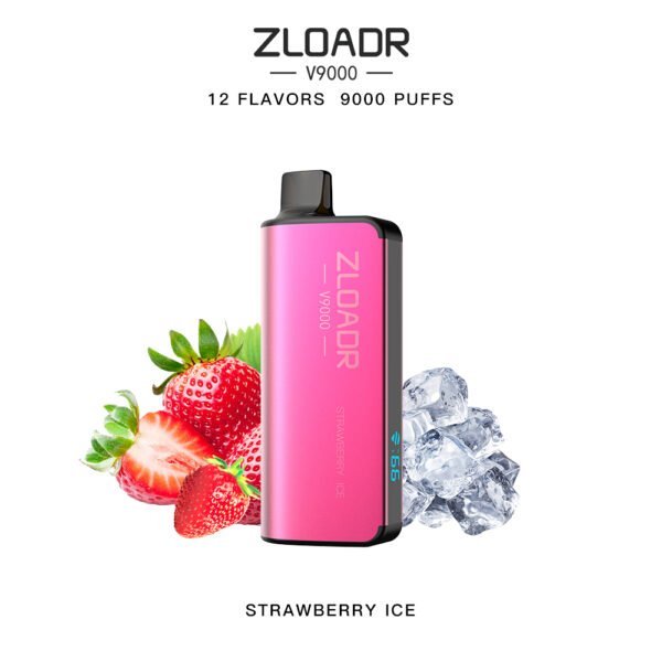 Zloadr V9000 Strawberry Ice