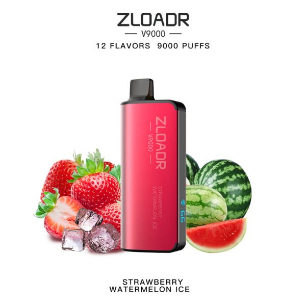 Zloadr V9000 Strawberry Watermelon Ice